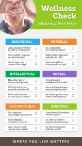 Wellness check for seniors graphic