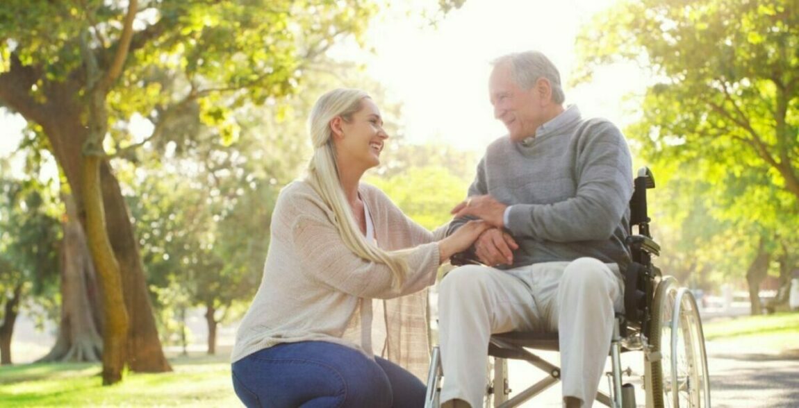 A woman and her father bond after he moves to assisted living